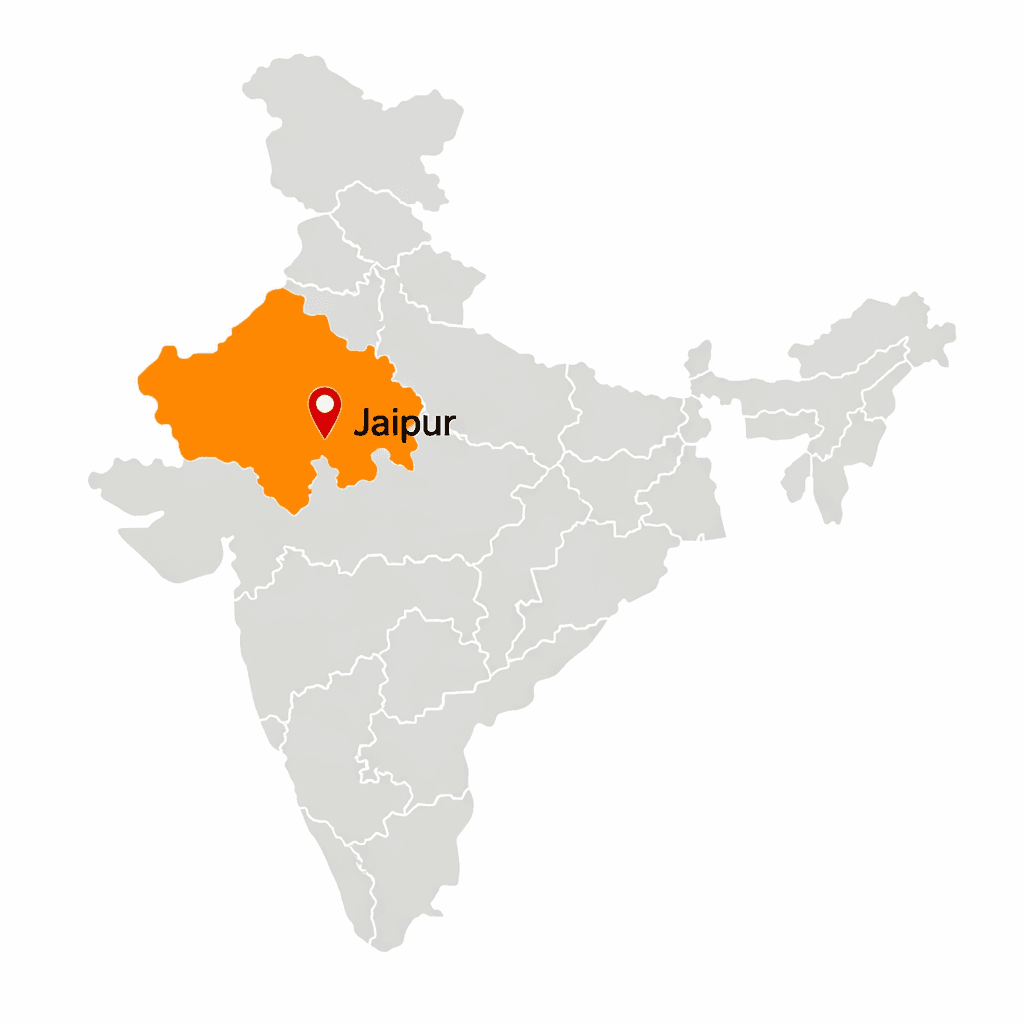 Service coverage illustration for Areosolix operations